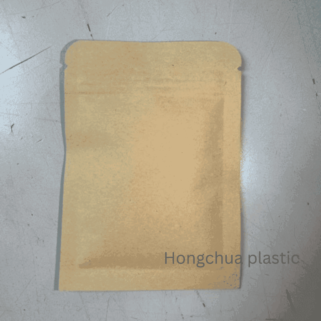 ซองคราฟขนาดเล็ก ใส่เมล็ด ธัญพืช ใบชา ขนาด 3x4 นิ้ว - ฮงจั๊วพลาสติก