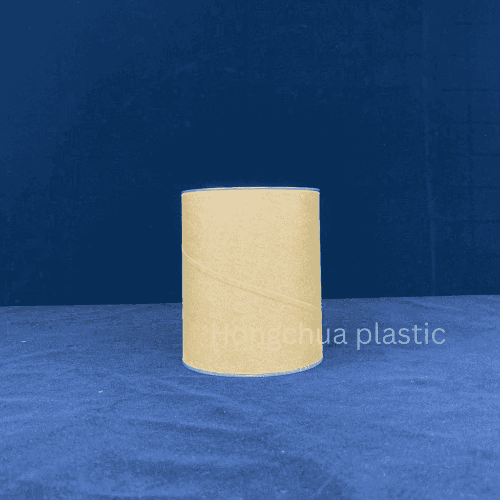 กระป๋องกระดาษ Paper Tube 11.5x14 ซม. ฝาอลูมิเนียม สำหรับใส่สิน้คาประเภทผงและแห้ง