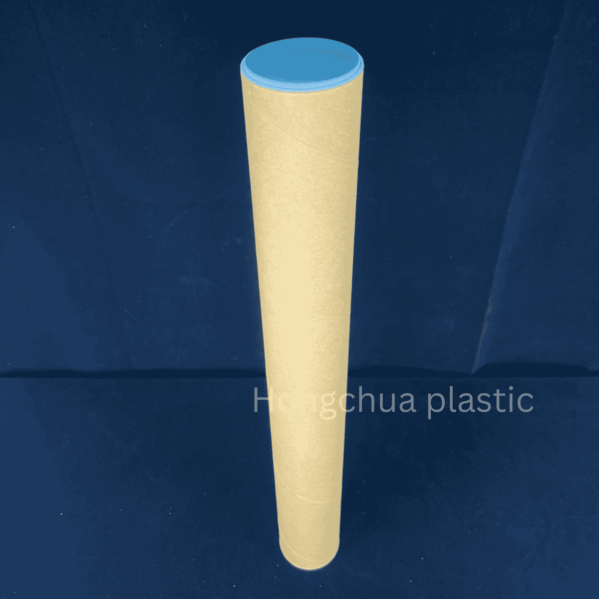 กระป๋องกระดาษ Paper Tube 3x24 นิ้ว ฝาพลาสติก สำหรับของใช้ เช่น กระดาษขนาดใหญ่ (เช่นกระดาษสติ๊กเกอร์ งานเอกสาร)