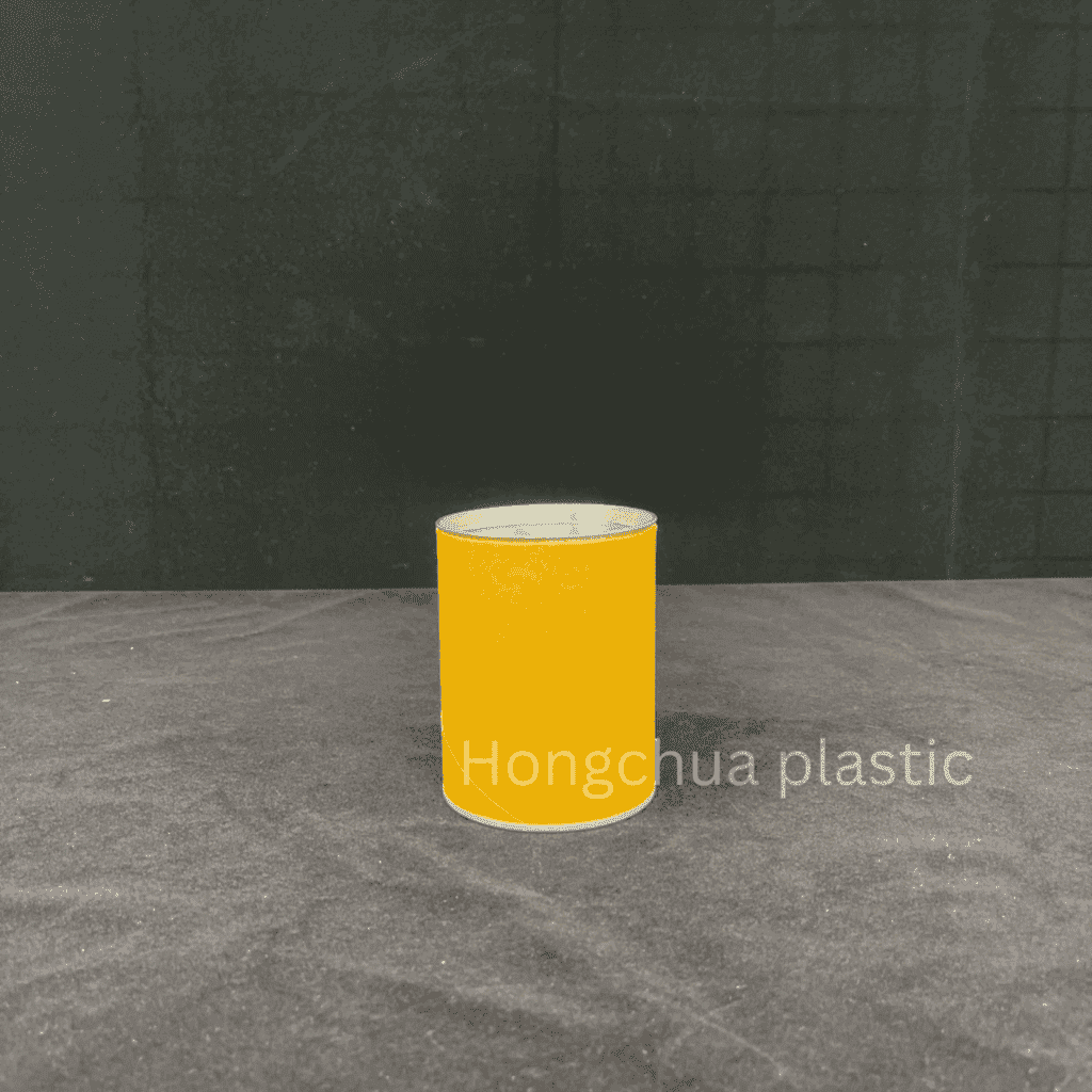 กระป๋องกระดาษ Paper Tube 7.7x10 ซม. ฝาอลูมิเนียม สำหรับใส่สิน้คาประเภทผงและแห้ง