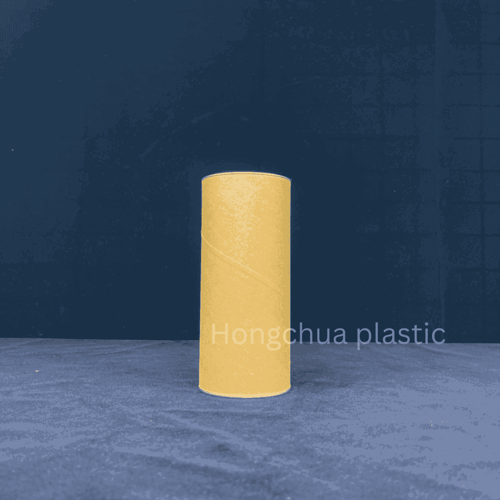 กระป๋องกระดาษ Paper Tube 7.7x18 ซม. ฝาอลูมิเนียม สำหรับใส่สิน้คาประเภทผงและแห้ง