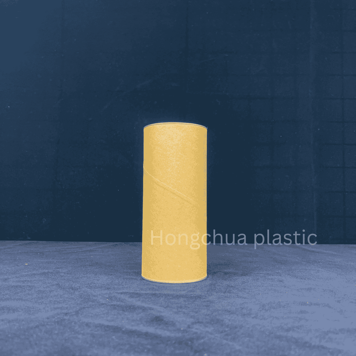 กระป๋องกระดาษ Paper Tube 7.7x18 ซม. ฝาอลูมิเนียม สำหรับใส่สิน้คาประเภทผงและแห้ง