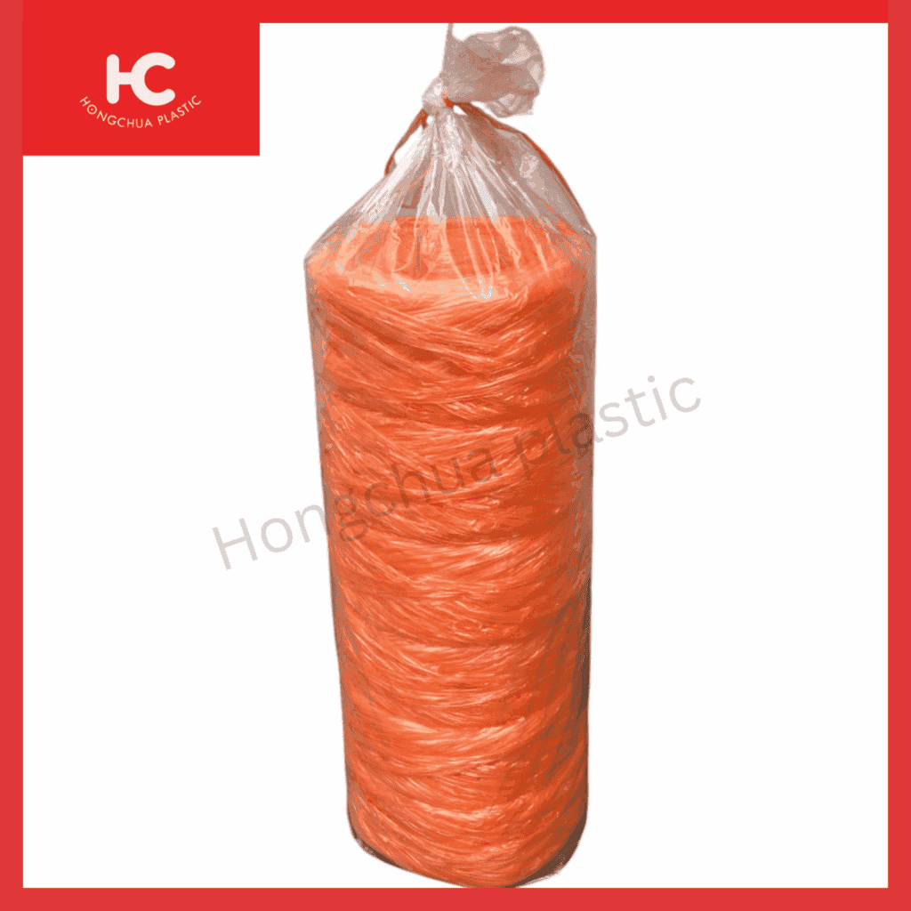 เชืองฟางสีส้ม - ฮงจั๊วพลาสติก