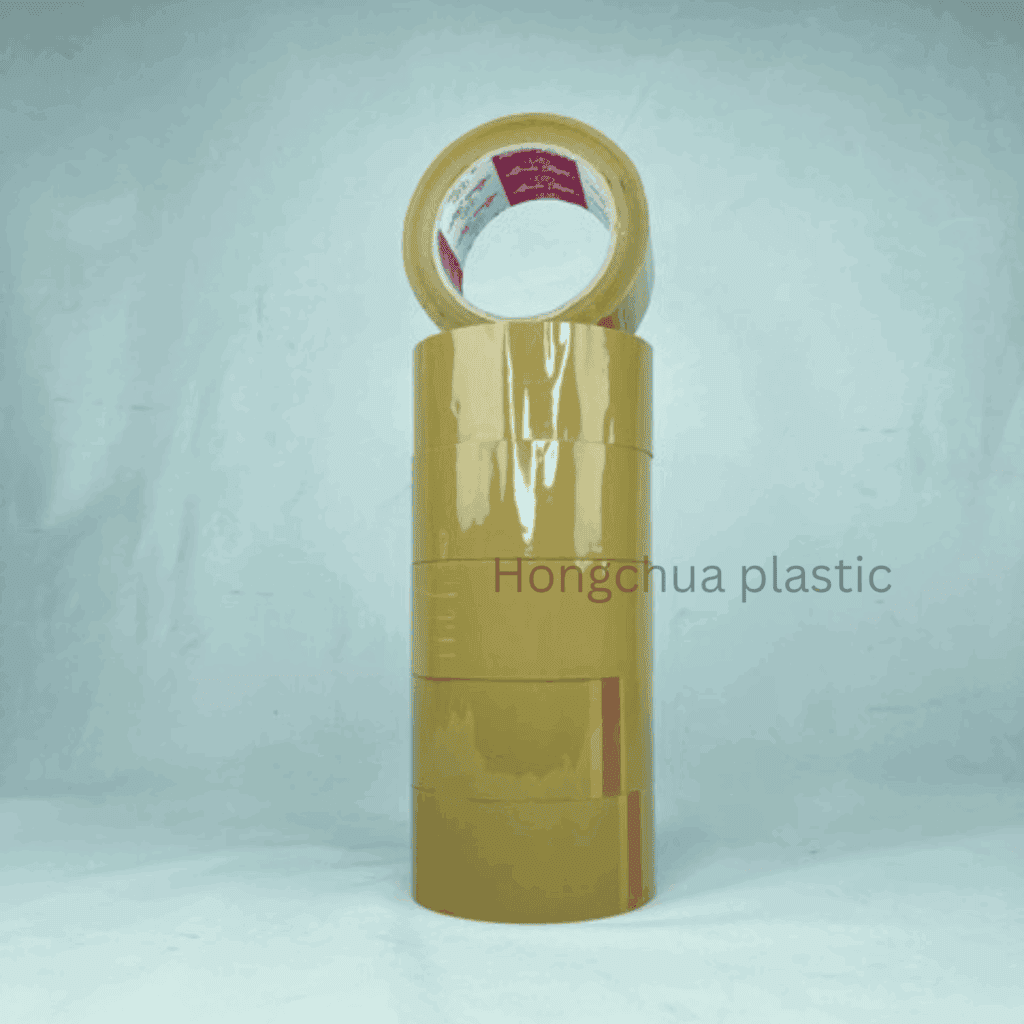 เทปหลุยส์ 2 นิ้ว x 100 หลา สีน้ำตาล คุณภาพดี พร้อมส่ง - ฮงจั๊วพลาสติก