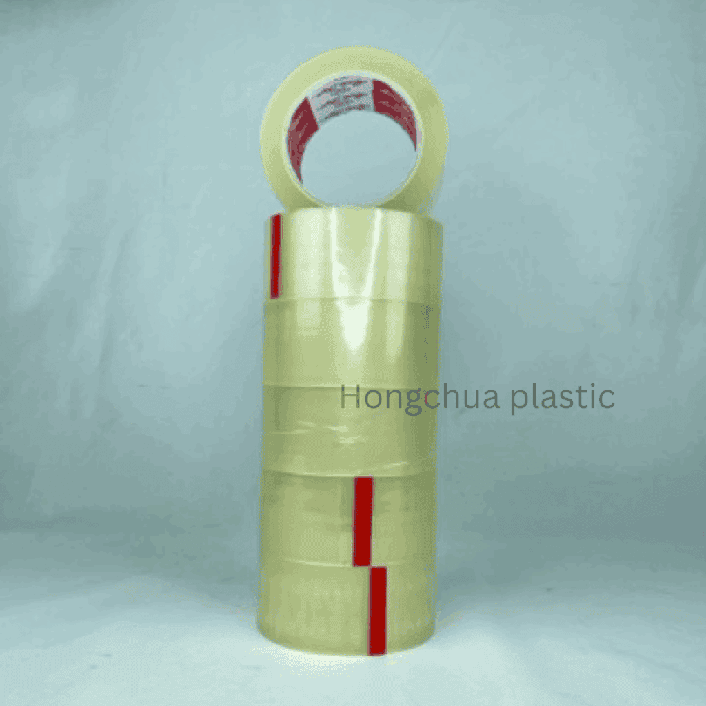 เทปหลุยส์ 2 นิ้ว x 100 หลา สีใส คุณภาพดี พร้อมส่ง - ฮงจั๊วพลาสติก