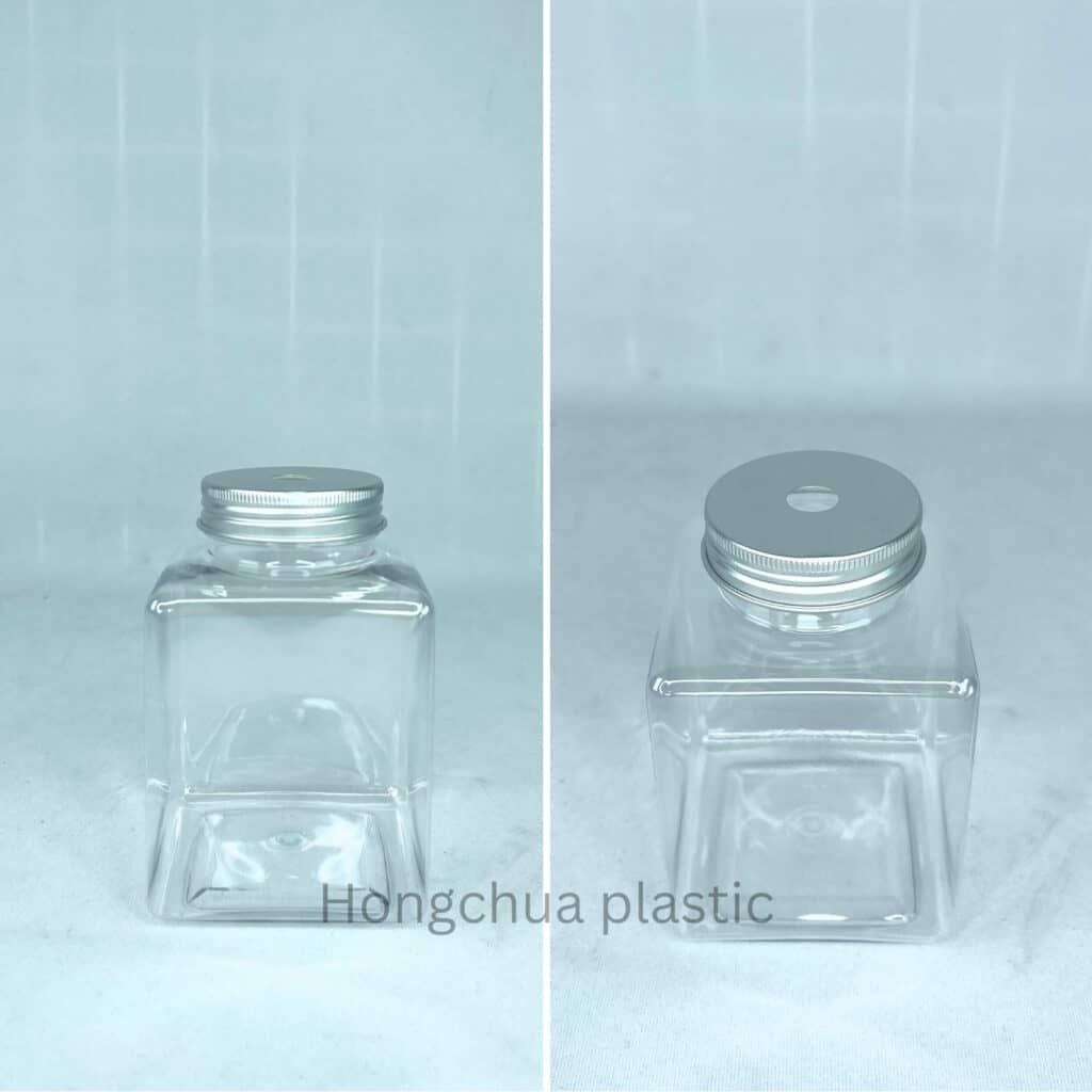 ขวดพลาสติก ฝาอลู