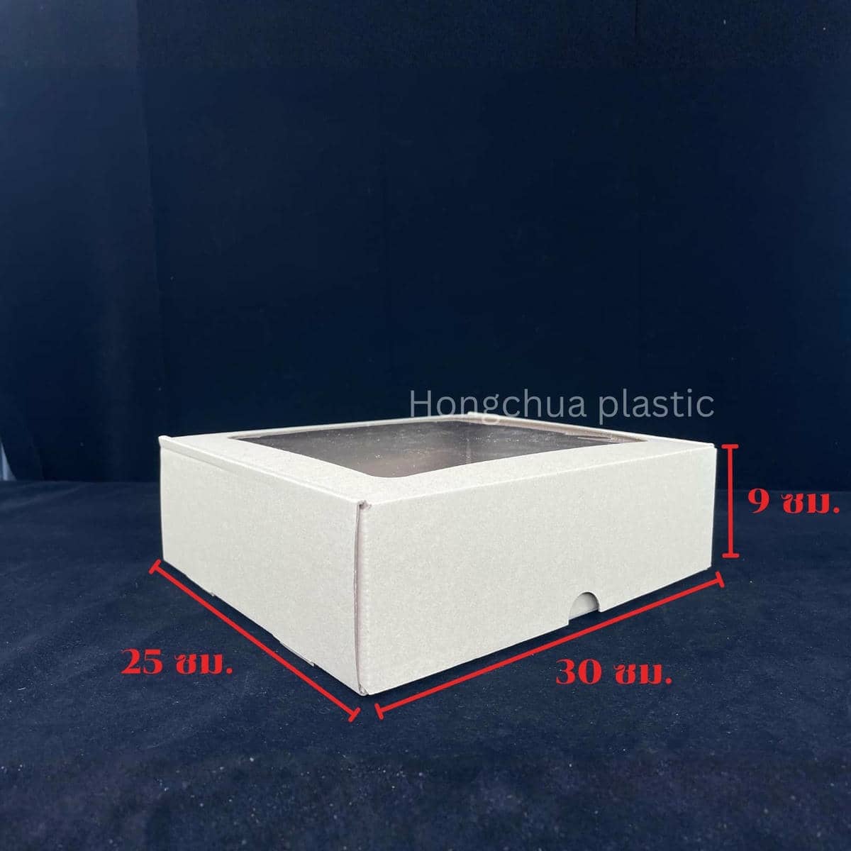 กล่องเจาะหน้าต่าง ไซต์ XL พร้อม ขนาดกล่อง