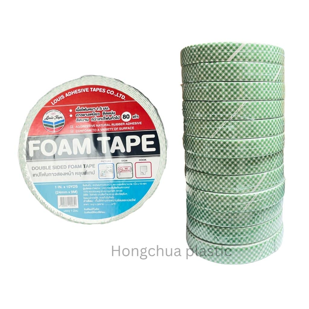 สินค้าเทปกาวโฟม 12 ม้วน