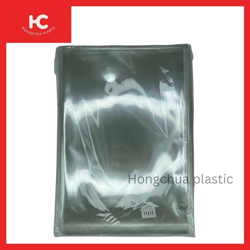 แพ็คถุงแก้ว ลายปรุขนาด 11*14 นิ้ว