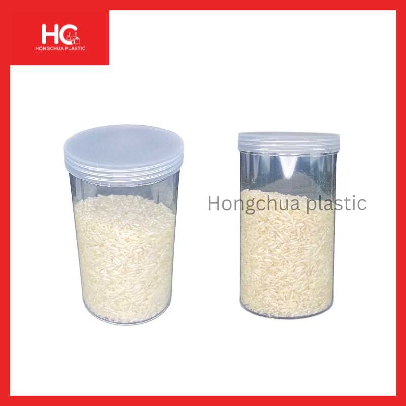 กระปุกใส ใส่ข้าวสาร โชว์ความใสของสินค้า