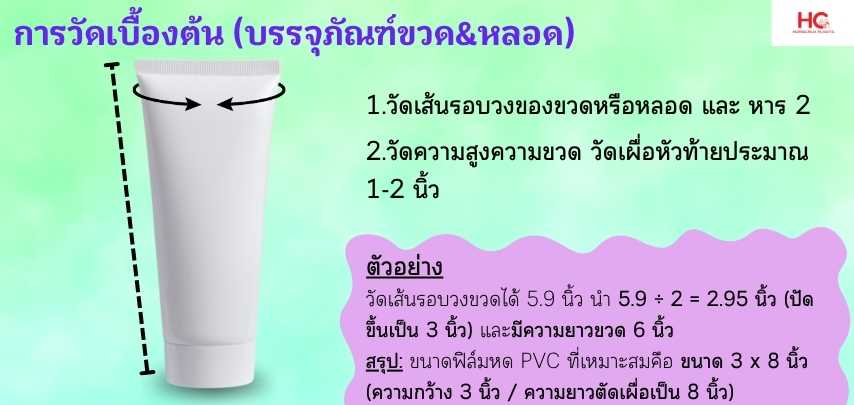 การวัดในรูปแบบหลอด